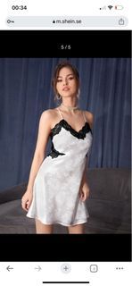 Sexy white dress by shein.se (Sweden)