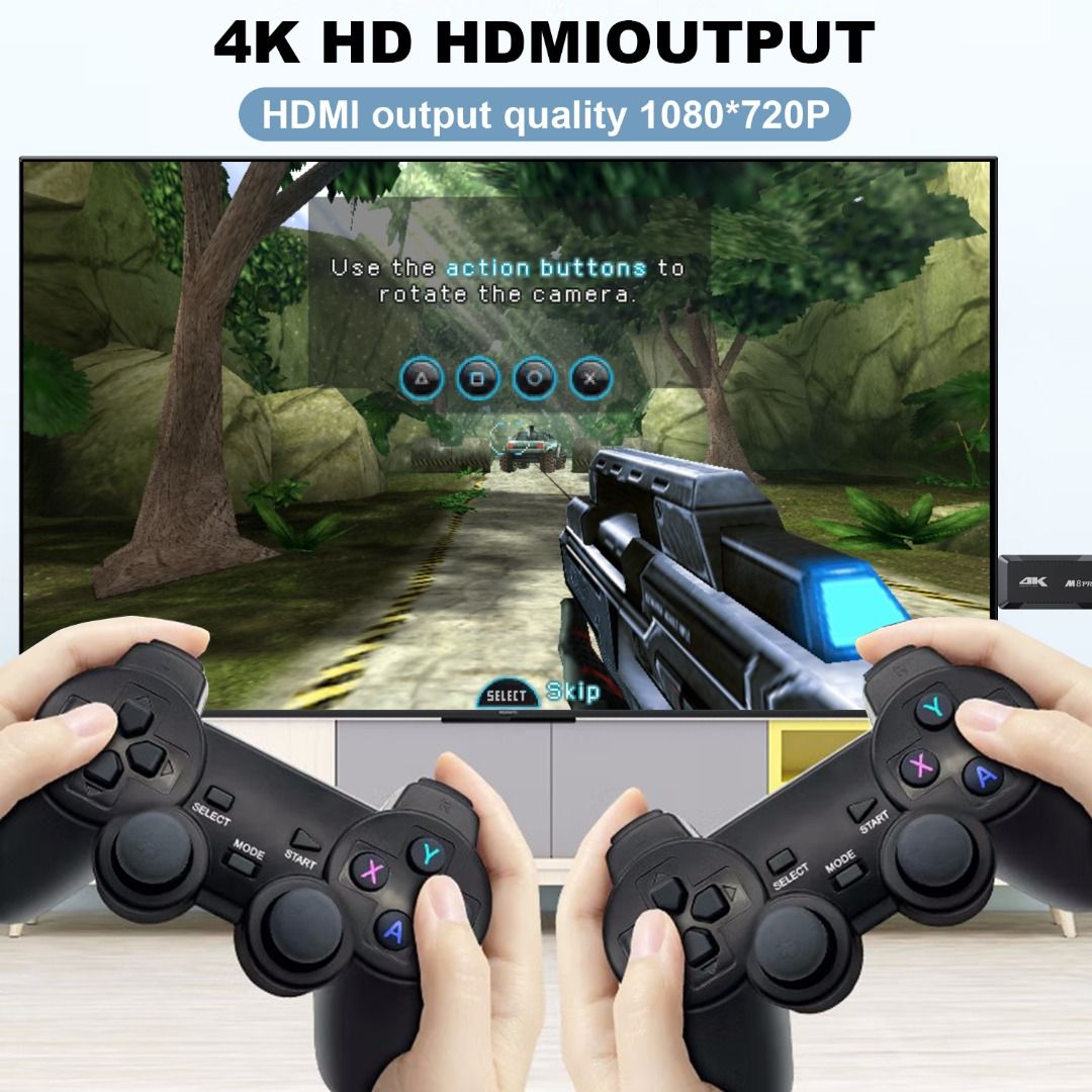 SG Seller】Truslink Latest Gaming Android TV Stick Hot Sales Mini TV Stick  9000+ Games 4K Android System Media Player, TV & Home Appliances, TV &  Entertainment, Media Streamers & Hubs on Carousell