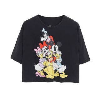 Size L. 100% cotton mickey top