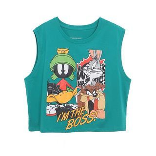 Sleeveless top size L 100% cotton