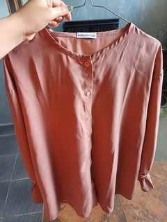 Soft pink blouse
