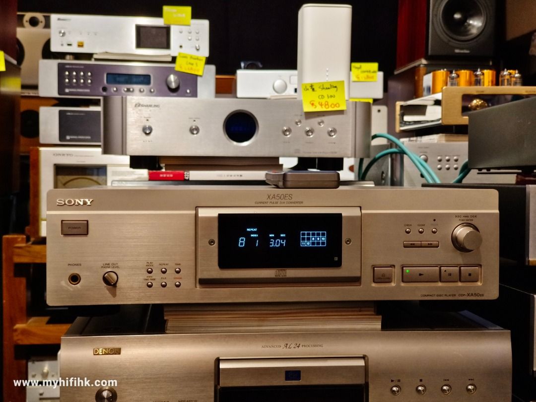 Sony CDP-XA50ES (100v), 音響器材, 音樂播放裝置MP3及CD Player