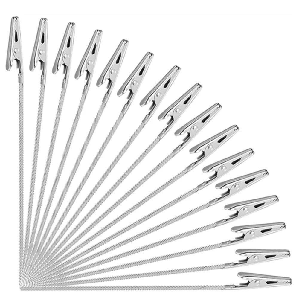 (SP63) Card Holder Office Supplies Desktop Decoration LongTailed Metal