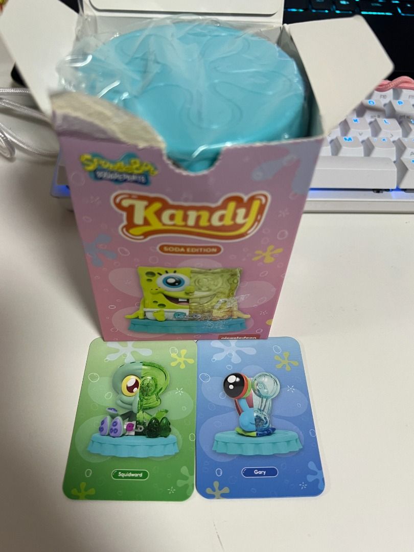 spongebob kandy squidward / gary, Hobbies & Toys, Toys & Games on Carousell