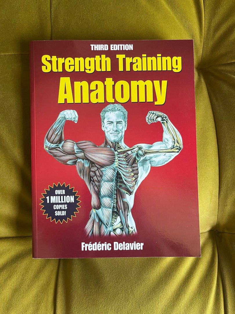 Strength Training Anatomy Book, Hobbies & Toys, Books & Magazines