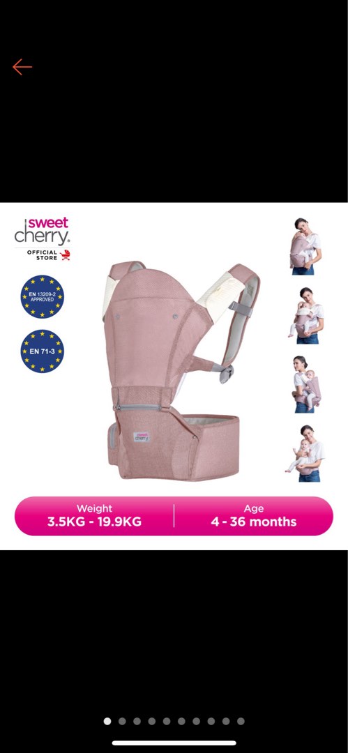 Sweet cherry baby carrier Babies Kids Going Out Carriers