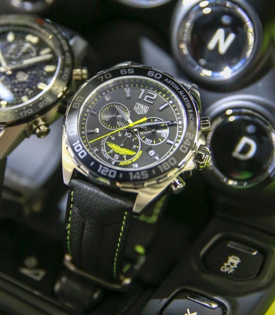 TAG HEUER BRAND NEW 43mm formula 1 special edition Aston martin CAZ101P.FC8245