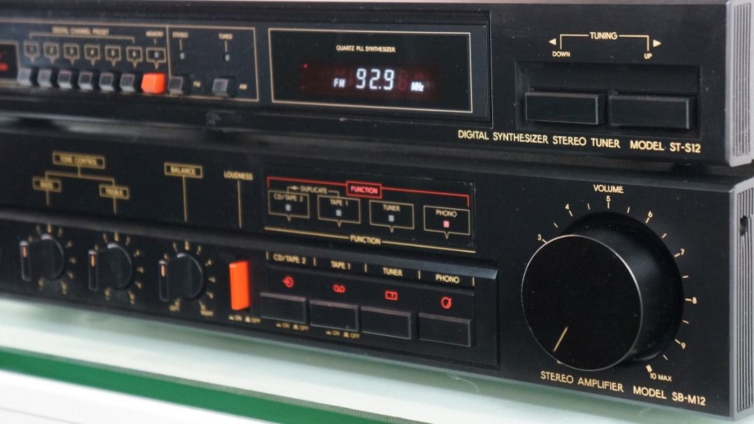 AMPLI TOSHIBA SB-M12 et tuner Toshiba ST-U12L EUR 150,00 - FR