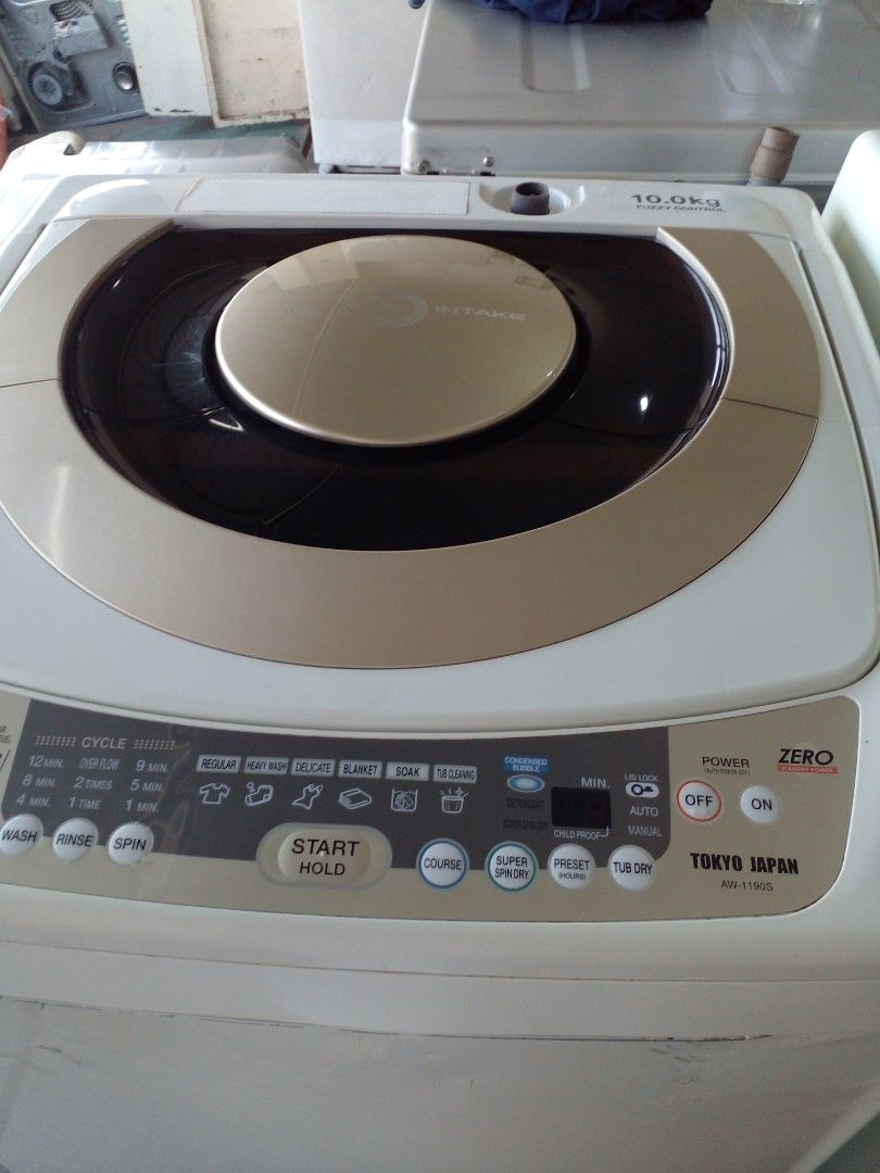 Toshiba Washing 10kg good condition, TV & Home Appliances, Washing