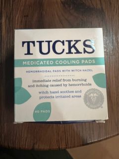 Tucks Medicated Cooling Pads