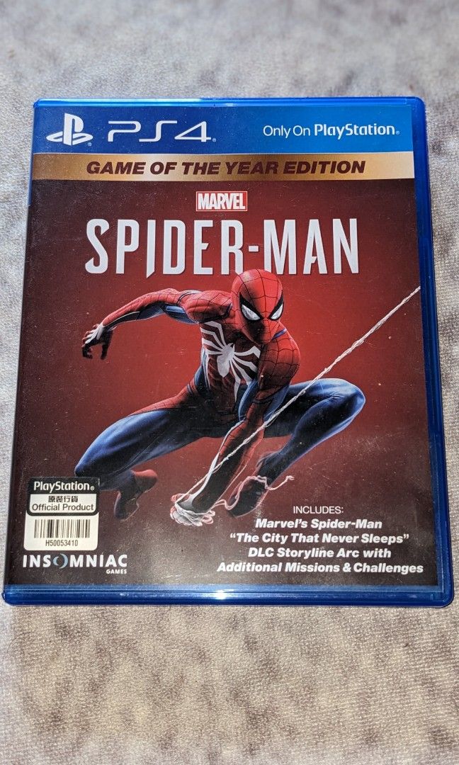 Used spider deals man ps4 game