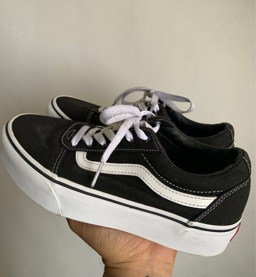 Vans platform size sales 5