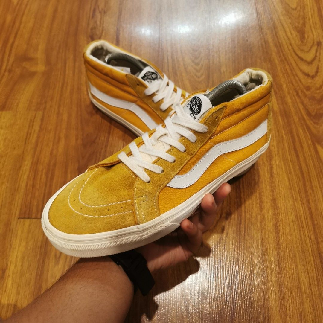 Vans mid top trainers