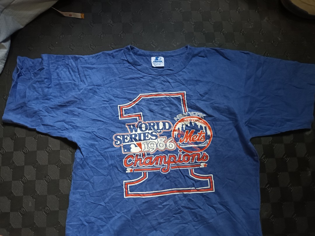 Vintage Starter New York Mets 25th Anniversary T Shirt (Size L