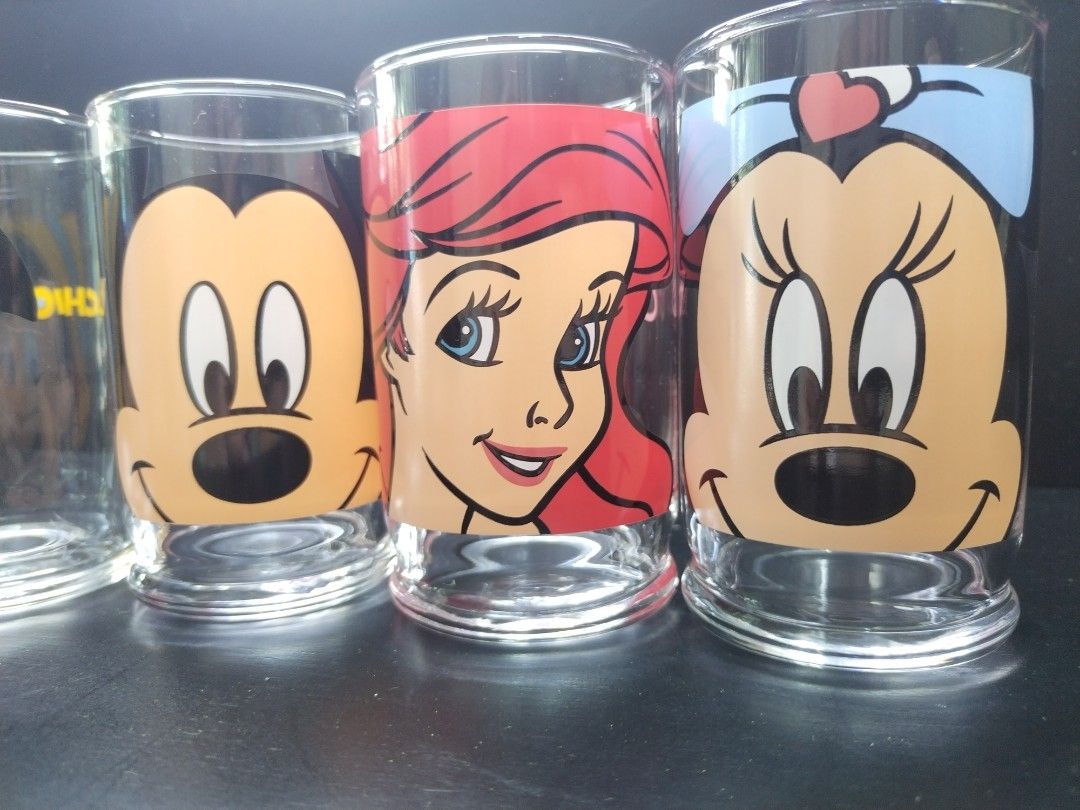 Vintage Brand New In The Box Made In Japan Tokyo Disney Resort Glasses - Foto 3