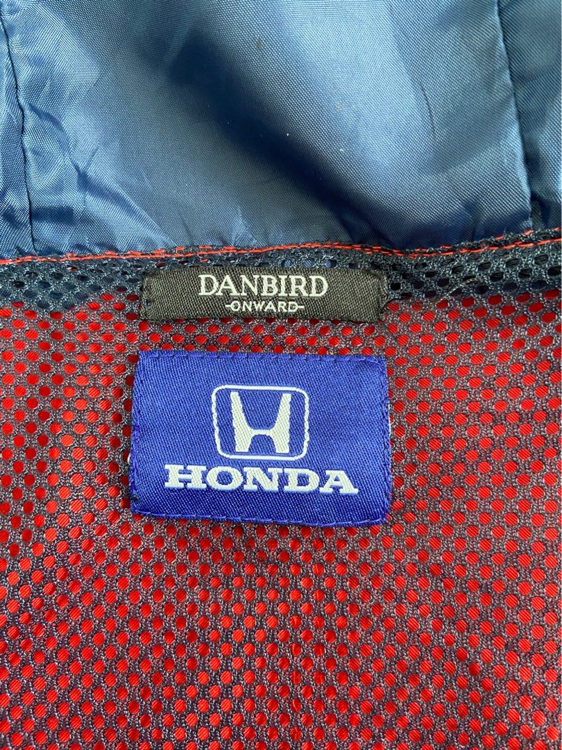 Vintage Honda Indycar Racing Embroidery Logo Jacket Hoodie, Men's