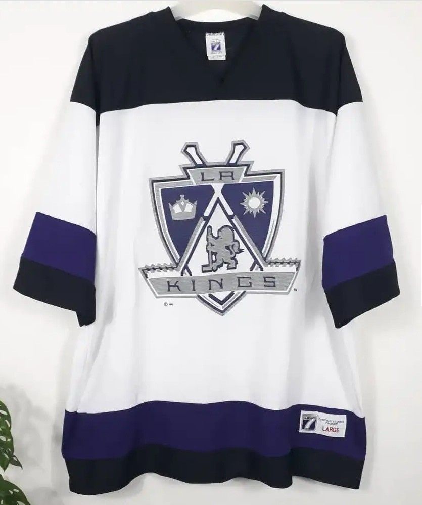 Vintage 90’s Los Angeles Kings Starter NHL Hockey Jersey Size X Large