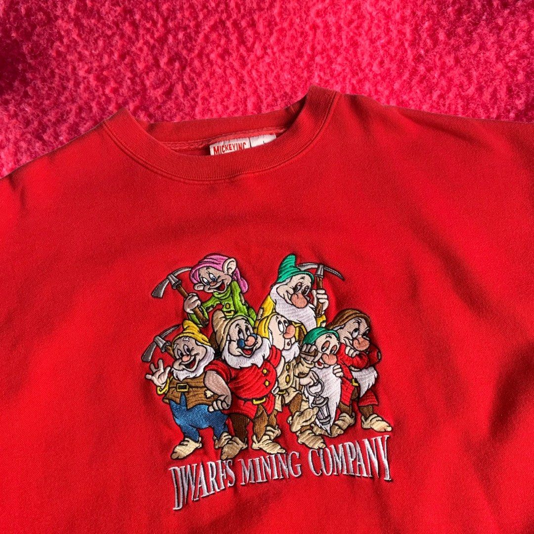Red disney sweater 2025