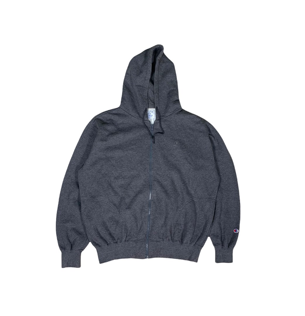 Champion hoodie grey vintage clearance