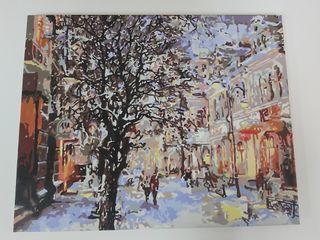 Winter Street (Painting)