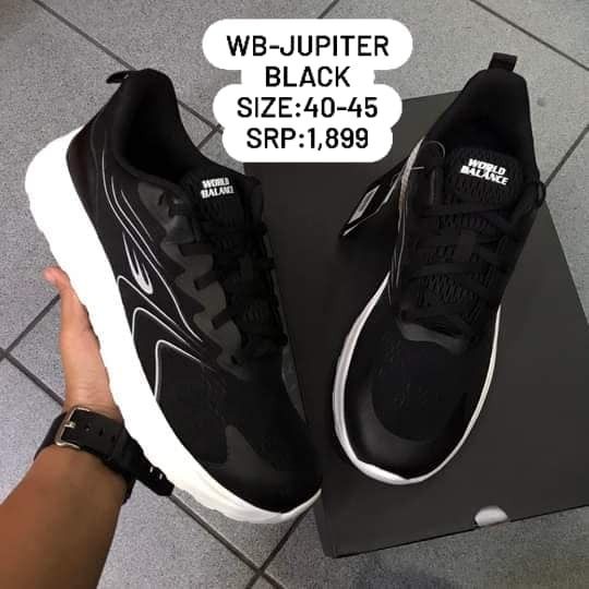 World balance black shoes for men cheap