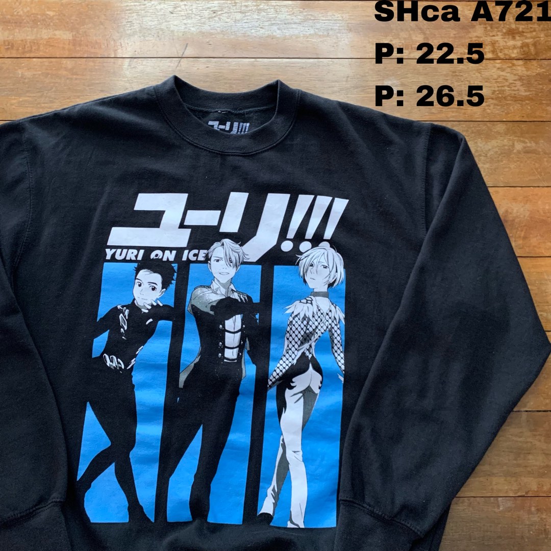 Yuri on ice sweatshirt cheap