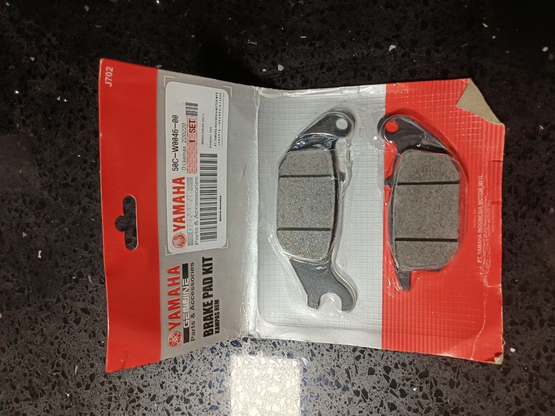 Yamaha brake pad, Motorcycles, Motorcycle Accessories on Carousell