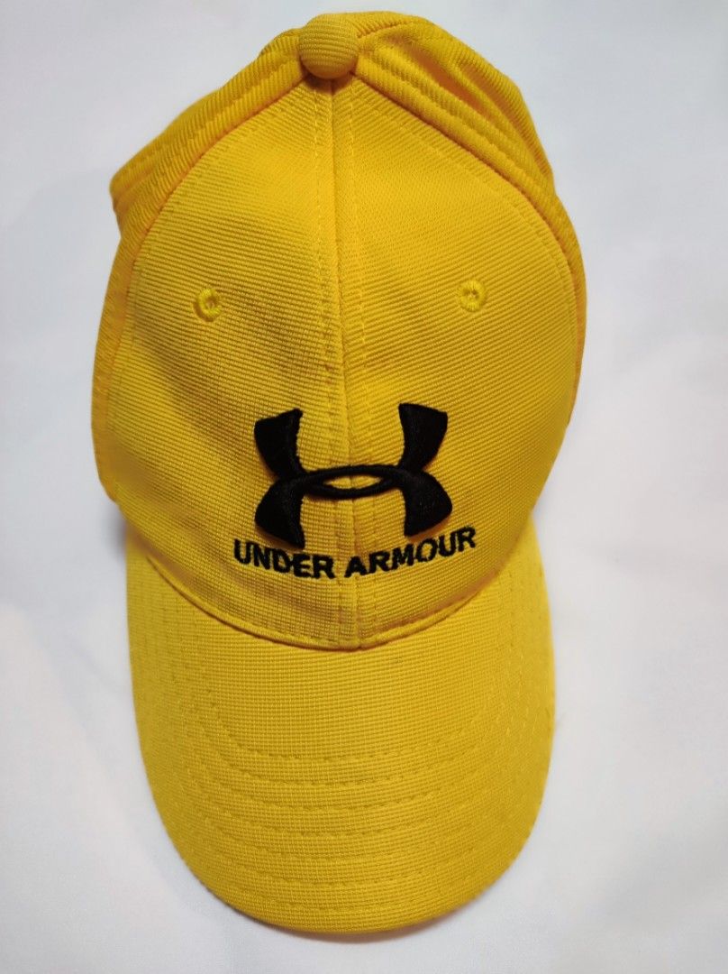 Yellow under outlet armour hat