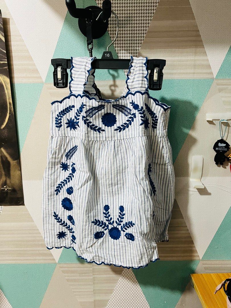 Zara Embroidered AU (Category: Babies & Kids Fashion) located in Mandaluyong City. Submitted by euloves (Listing ID 1231312089, Image 1). Description: Like New Condition Barely used See reference for size.