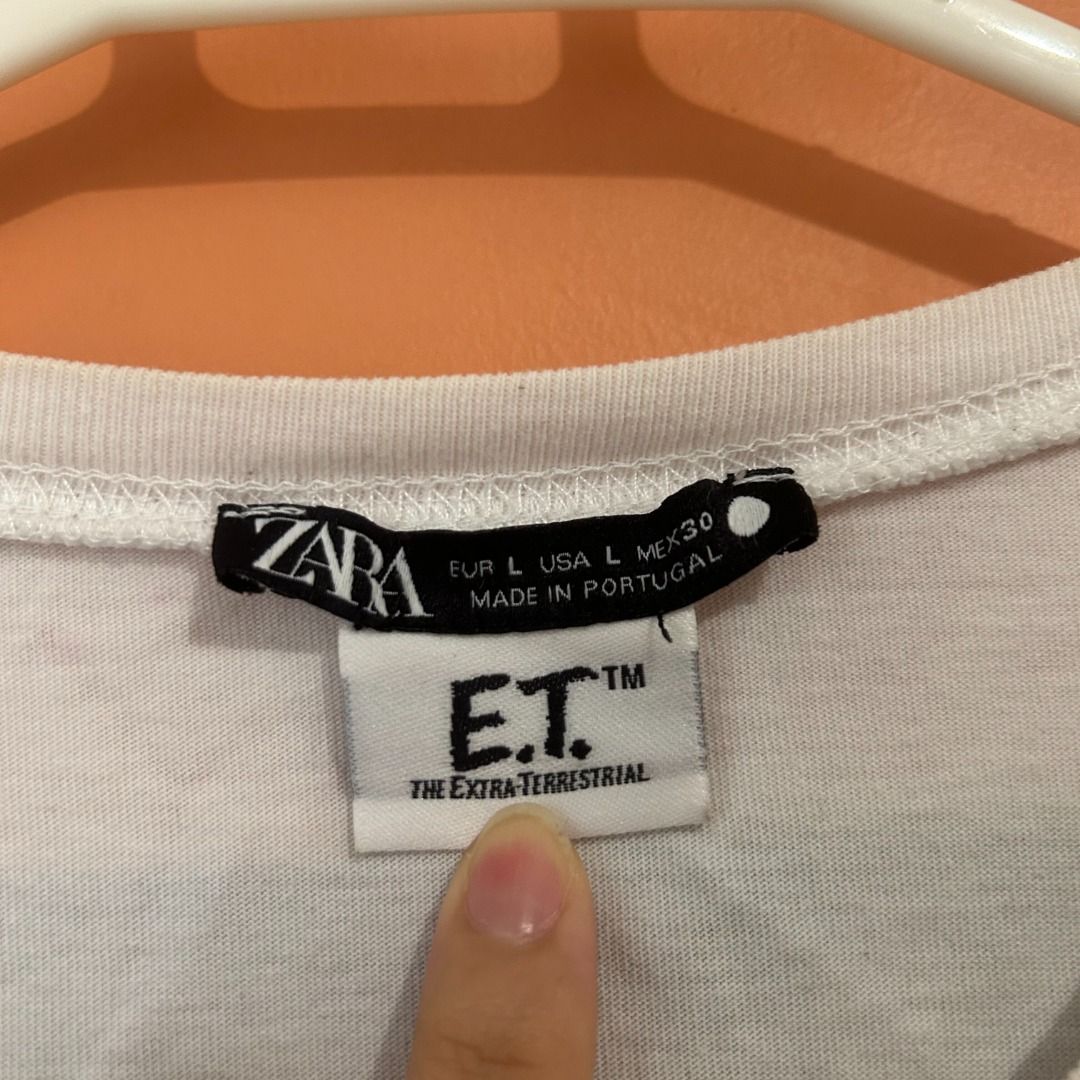 ZARA E.T. The Film Tee Women s Fashion Tops Shirts on Carousell