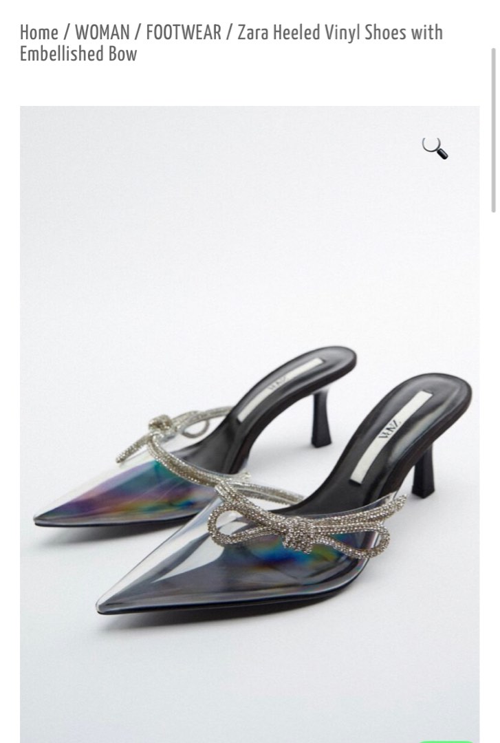 Zara 2025 vinyl shoes