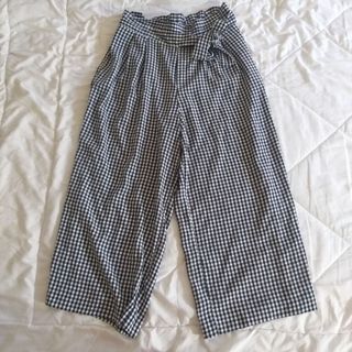 Zara Trafaluc Collection Checkered Flared Pants