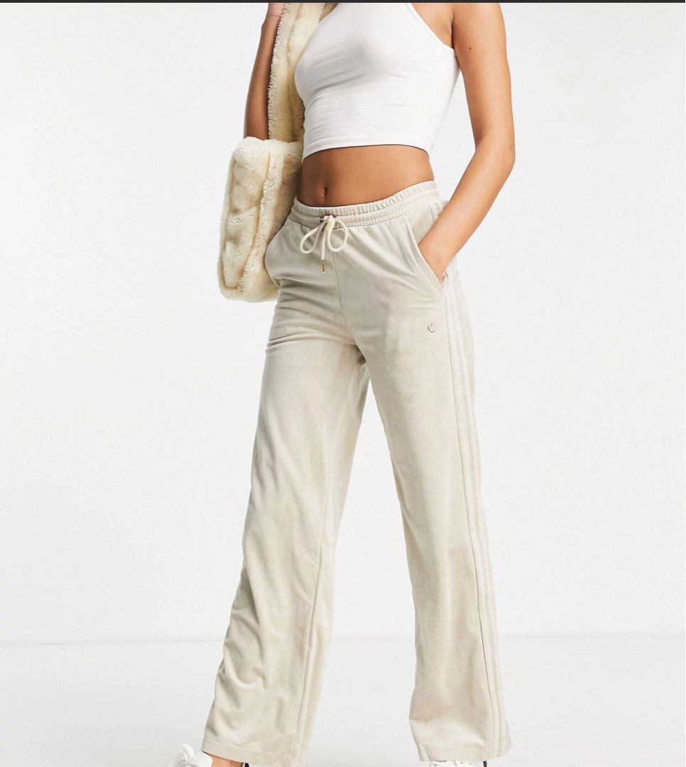 Adidas originals new arrivals velour track pant