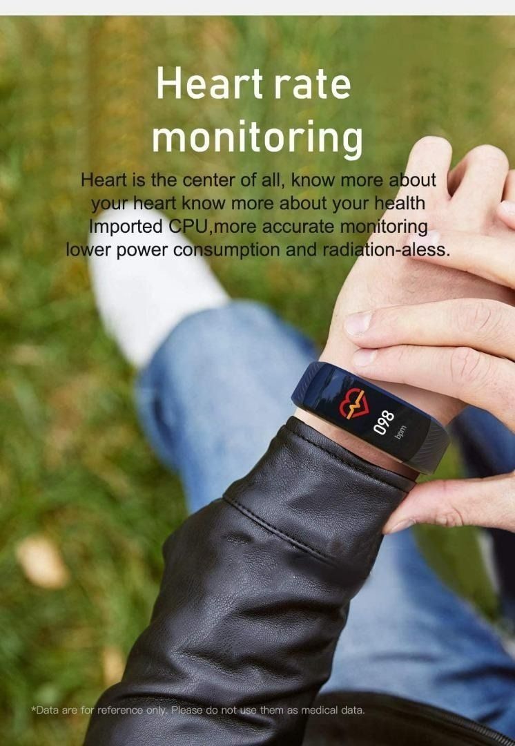 605) AFAC FITNESS TRACKERS WITH OXYGEN SATURATION MONITOR, SMART WATCH