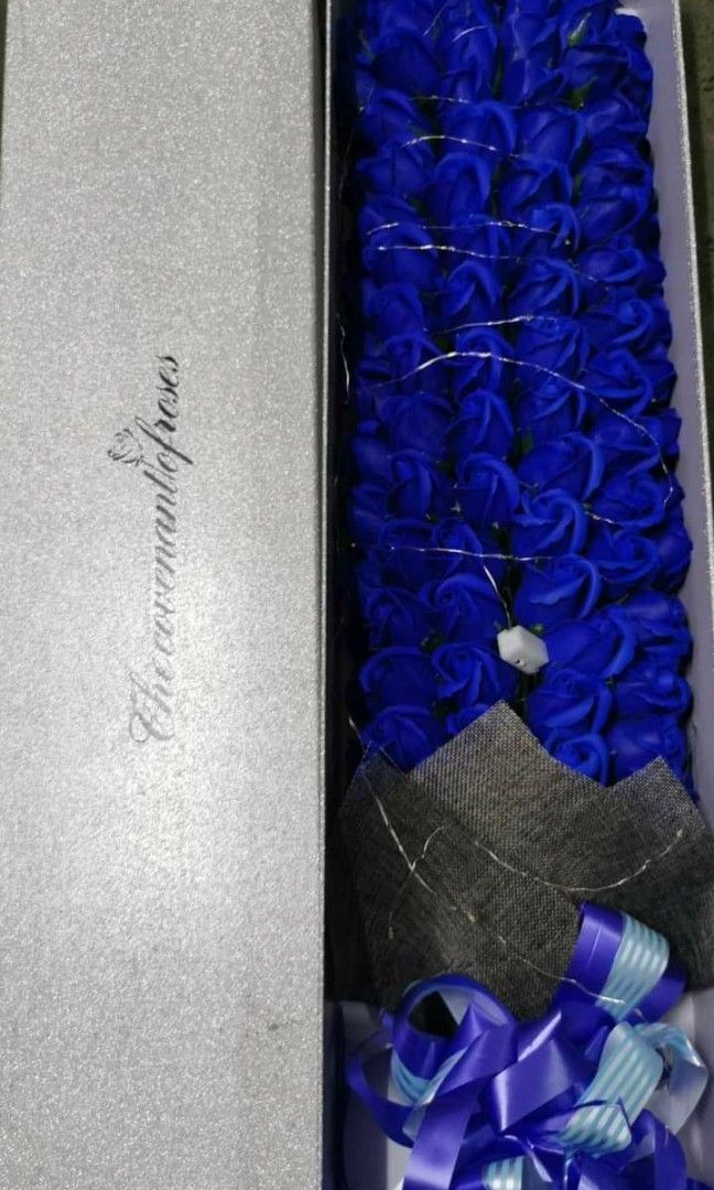 99 roses (Category: Gift Baskets & Hampers) located in Manila. Submitted by minidivisoria (Listing ID 1231440143, Image 3). Description: mothers day gift ideas 1000 only 99 roses Blue Violet.