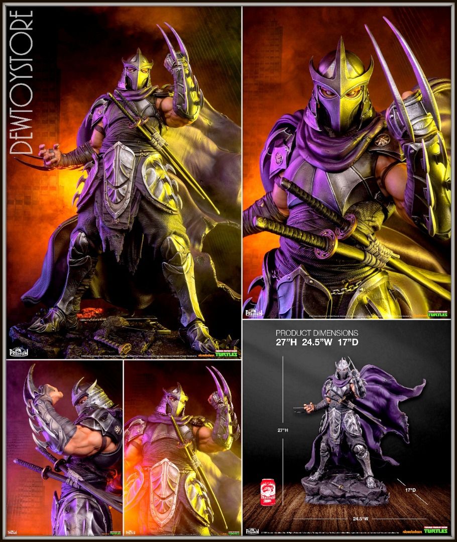 TMNT Shredder 1:3 Scale Statues from PCS
