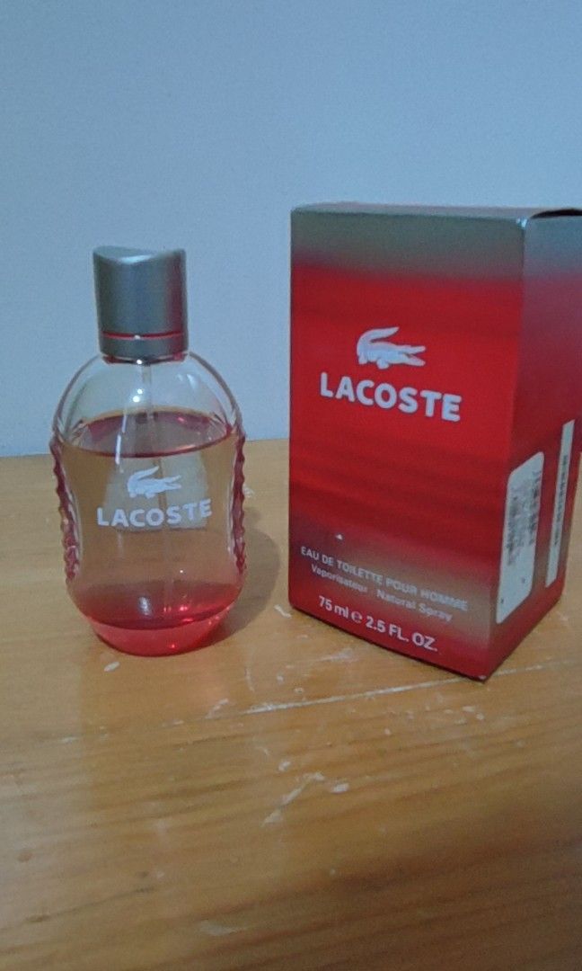Lacoste red store 75 ml