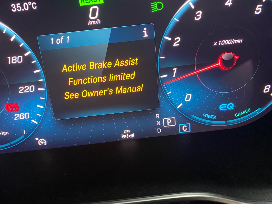 active brake assist malfunction, Car Accessories, Car