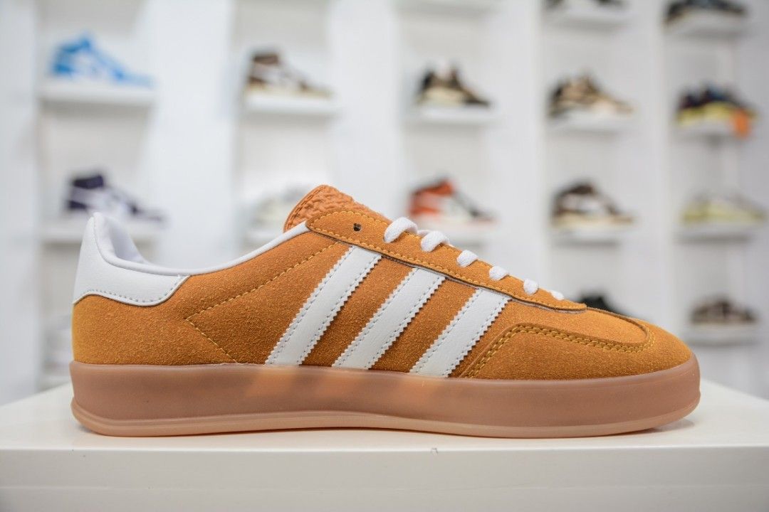 adidas gazelle silver green womens adidas Gazelle Indoor Orange Peel White  amzunit