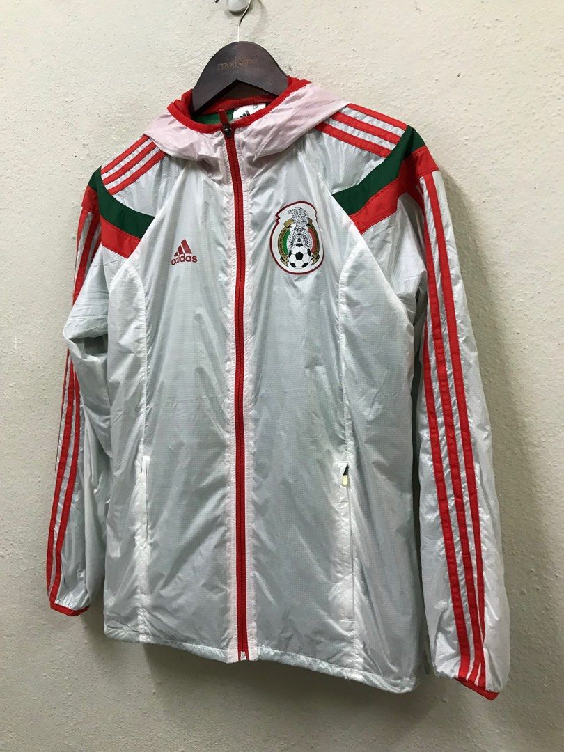 Adidas Mexico Football Windbreaker Jacket Men s Fashion Coats