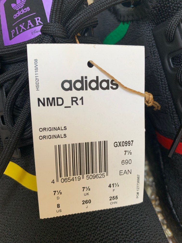 Adidas NMD R1 x Disney Pixar Toy Story Collaboration, Luxury, Sneakers u0026  Footwear on Carousell