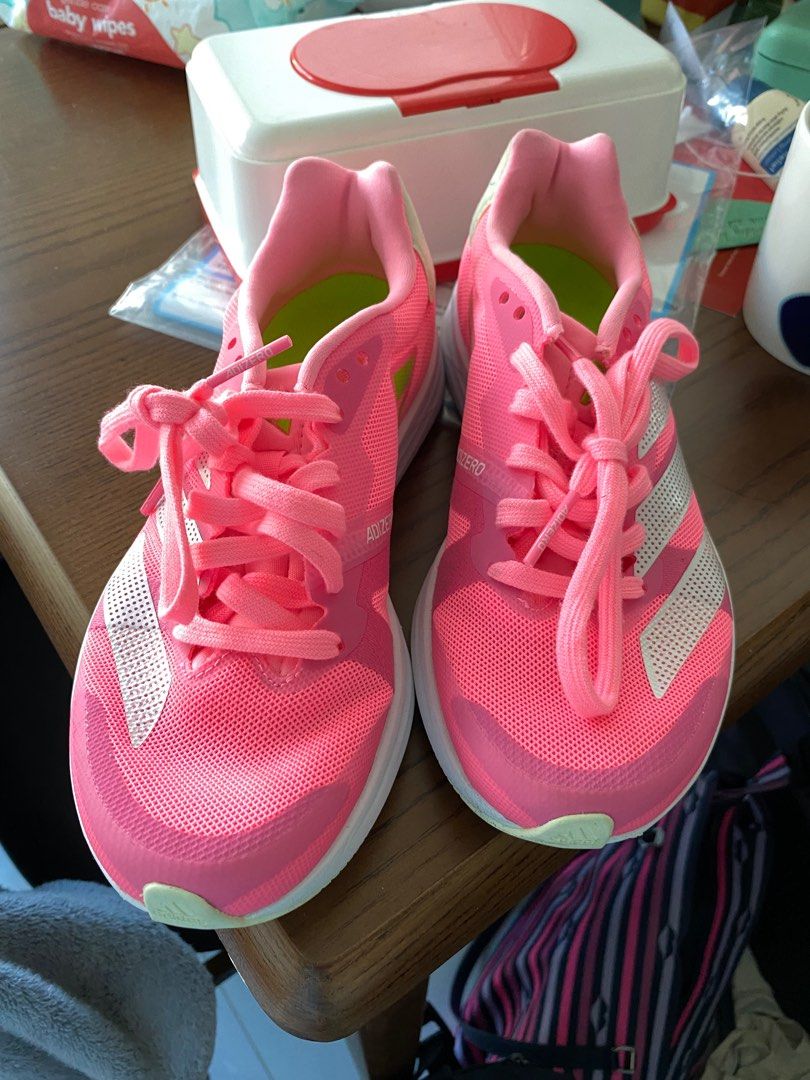 Adidas pink sports shoes Women s Fashion Footwear Sneakers on