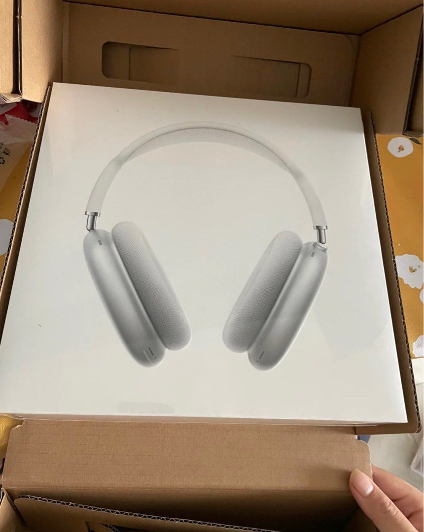Apple AirPods Pro max silver, Audio, Headphones & Headsets on Carousell