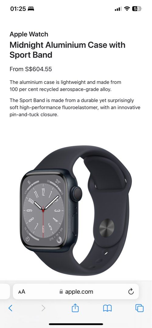 Apple on sale watch 1976