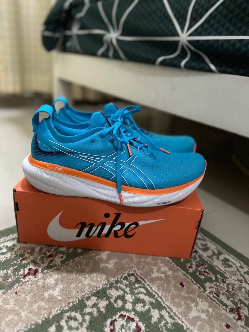 Asics gel nimbus 25 Men s Fashion Footwear Sneakers on Carousell