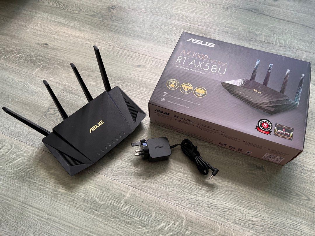ASUS -AX58U-wifi 6, Computers & Tech, Parts & Accessories, Networking ...