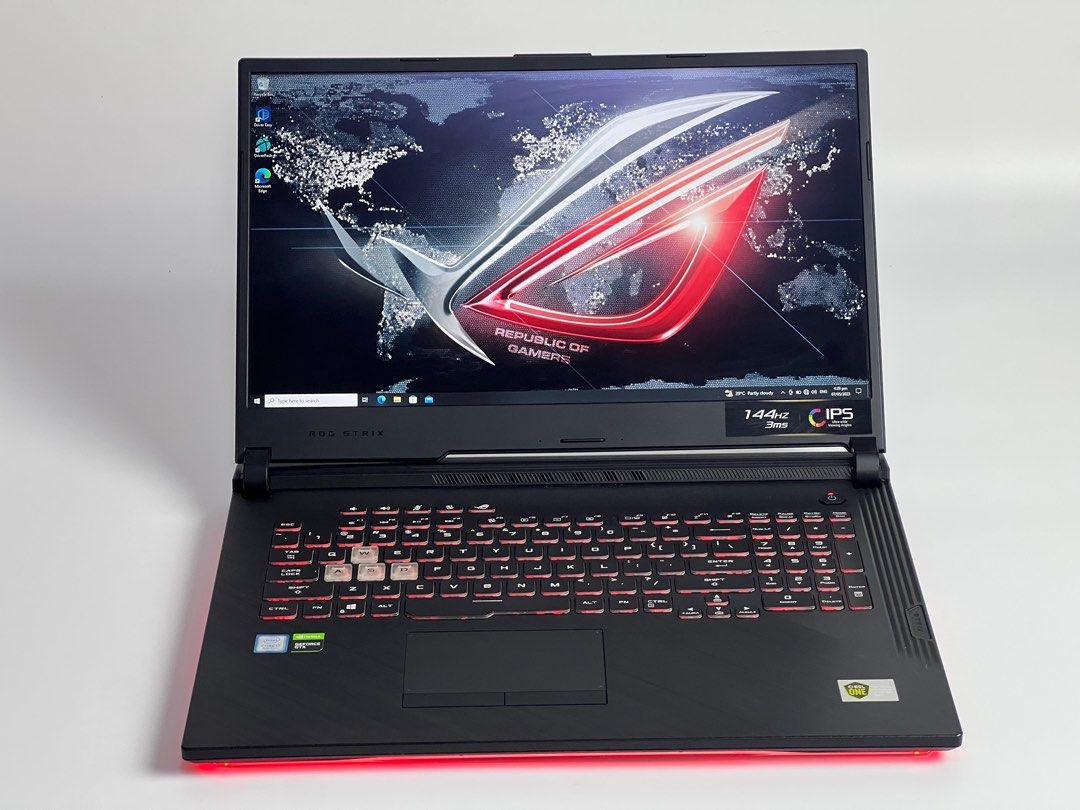 ASUS 2019 ROG 15.6 FHD Gaming Laptop Computer, Intel Hexa-Core i7-9750H Up  to 4.5GHz, 16GB DDR4, 1TB HDD + 512GB SSD, NVIDIA GeForce GTX 1650