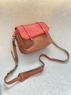 Authentic Brunomagli Two-tone Satchel Bag