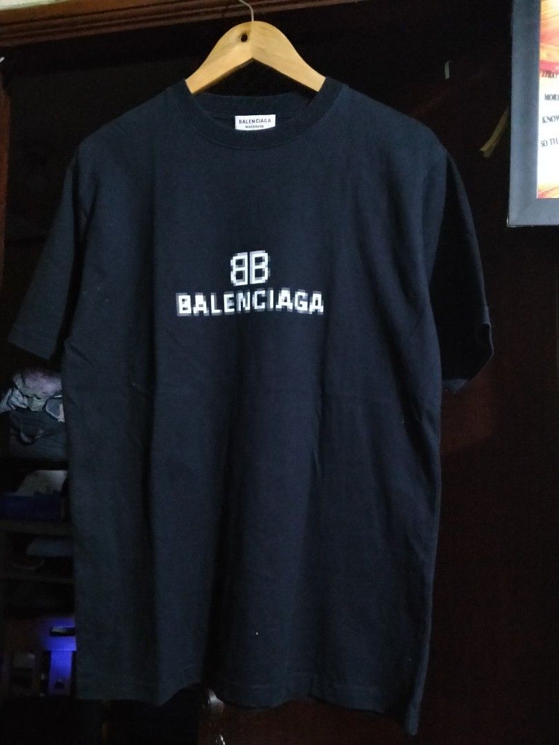Balenciaga 2020 BB Monogram TShirt  White TShirts Clothing  BAL134268   The RealReal
