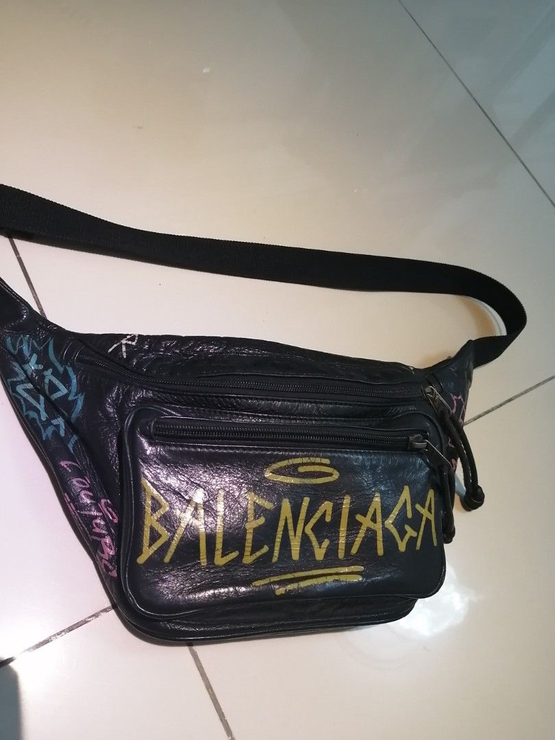Balenciaga waist bag Men s Fashion Bags Belt bags Clutches and
